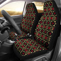 Custom Car Seat Covers - Floral Pattern #102 Red Roses | 