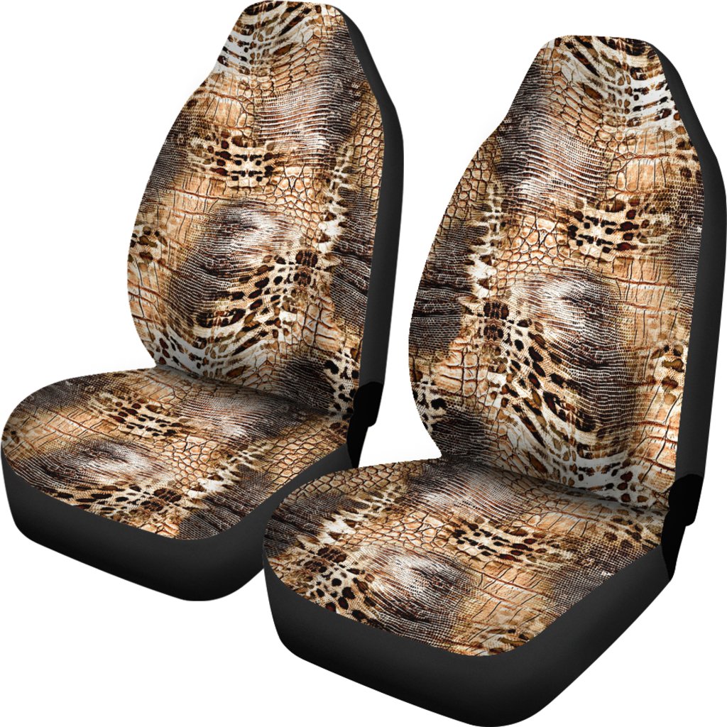 Custom Car Seat Covers - Snake Print #101 | Car Seat Covers 