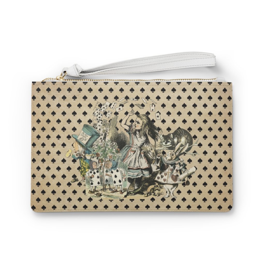 Custom Clutch Purse - Alice in Wonderland Gift # 101 Vintage
