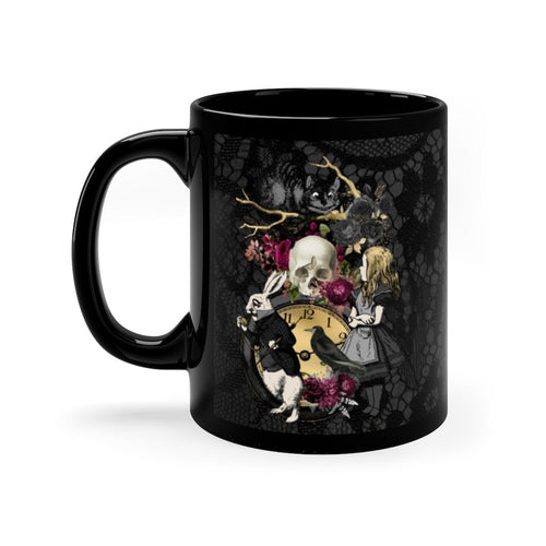 Custom Mug 11oz - Alice in Wonderland Gifts 101 Goth Series