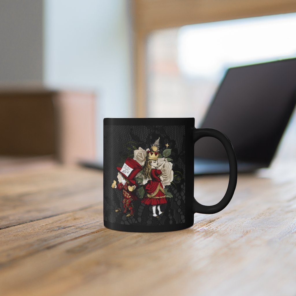 Custom Mug 11oz - Alice in Wonderland Gifts 36 Red Series 