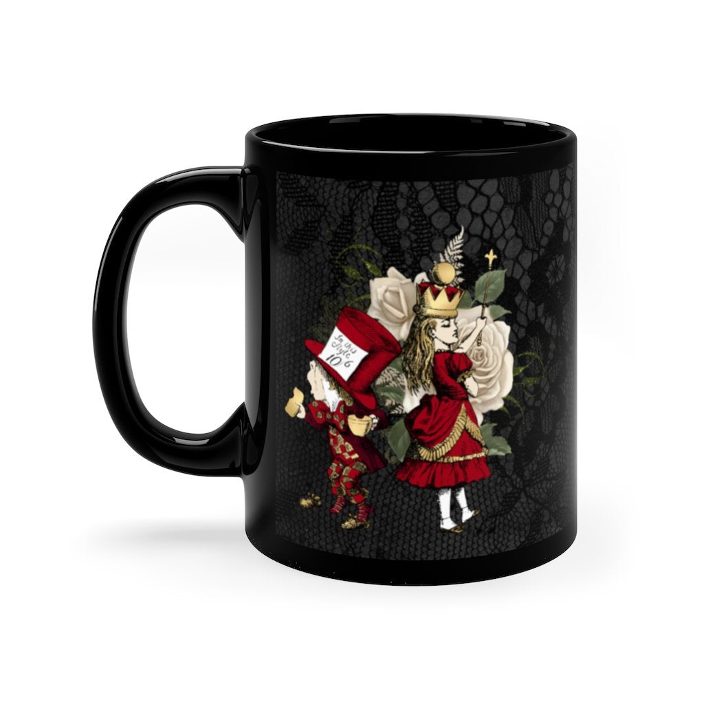 Custom Mug 11oz - Alice in Wonderland Gifts 36 Red Series 
