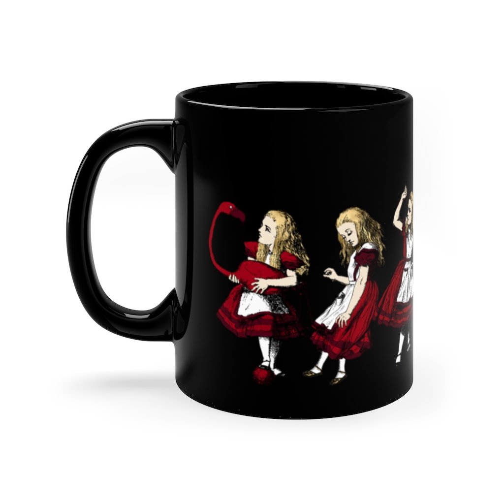 Custom Mug 11oz - Alice in Wonderland Gifts 37 Red Series 