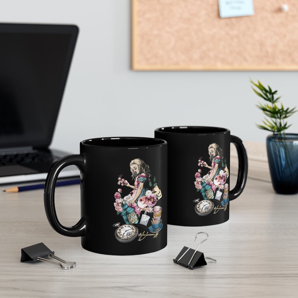 Custom Mug 11oz - Alice in Wonderland Gifts 43 Colorful 