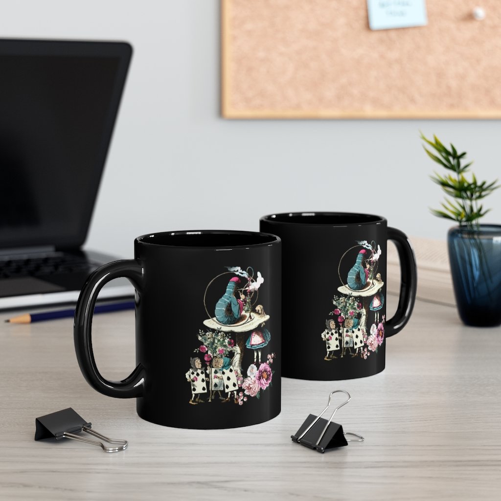 Custom Mug 11oz - Alice in Wonderland Gifts 45 Colorful 