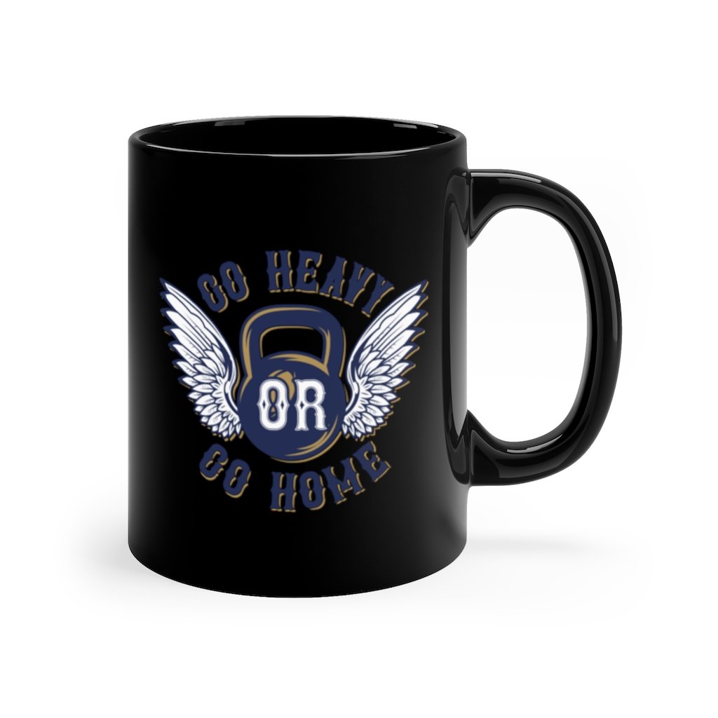 Custom Mug 11oz - Go Heavy or Go Home | ACES INFINITY