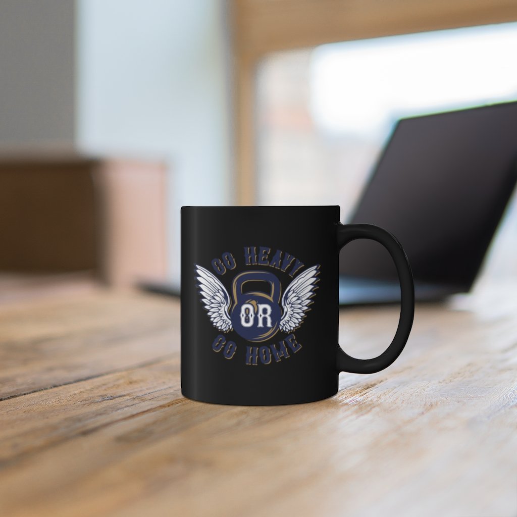 Custom Mug 11oz - Go Heavy or Go Home | ACES INFINITY
