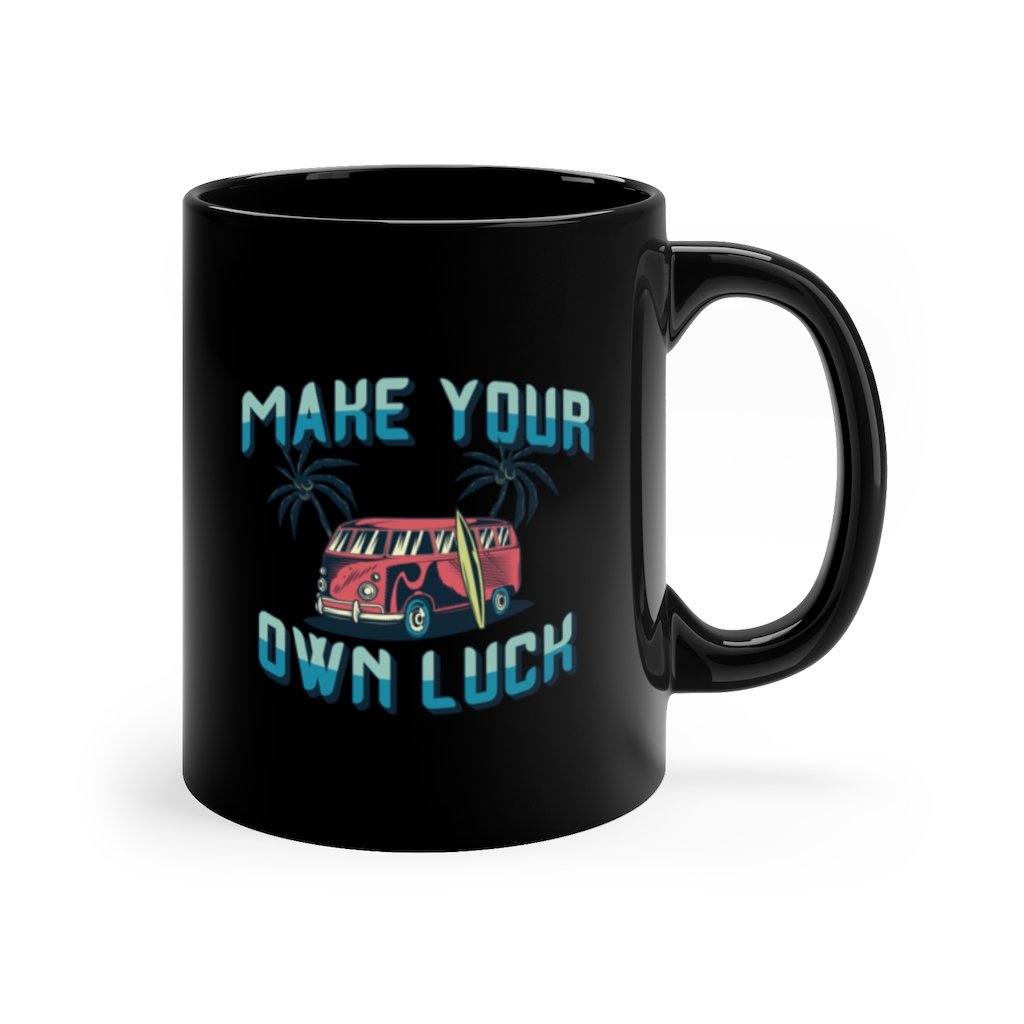 Custom Mug 11oz - Make Your Own Luck | ACES INFINITY