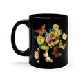 Custom Mug 11oz - Vintage Butterfly Mug 103 Birthday Gift 