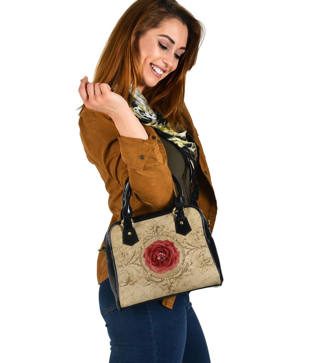 Custom Shoulder Bag - Vintage Look Handbag | Custom Bag