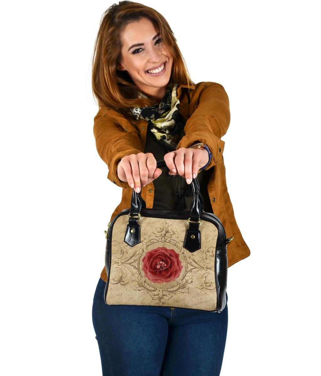 Custom Shoulder Bag - Vintage Look Handbag | Custom Bag