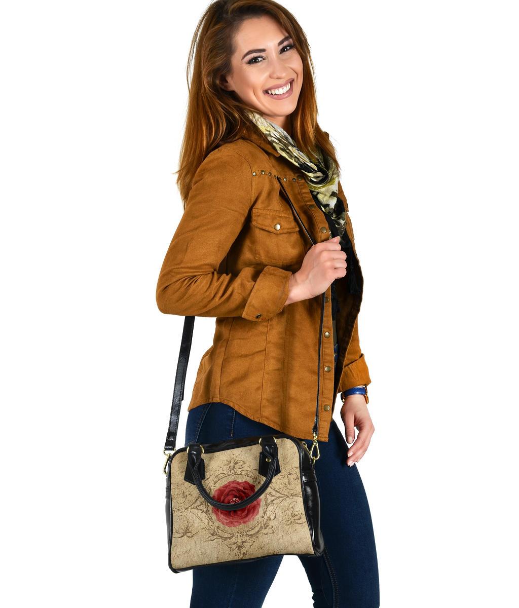 Custom Shoulder Bag - Vintage Look Handbag | Custom Bag