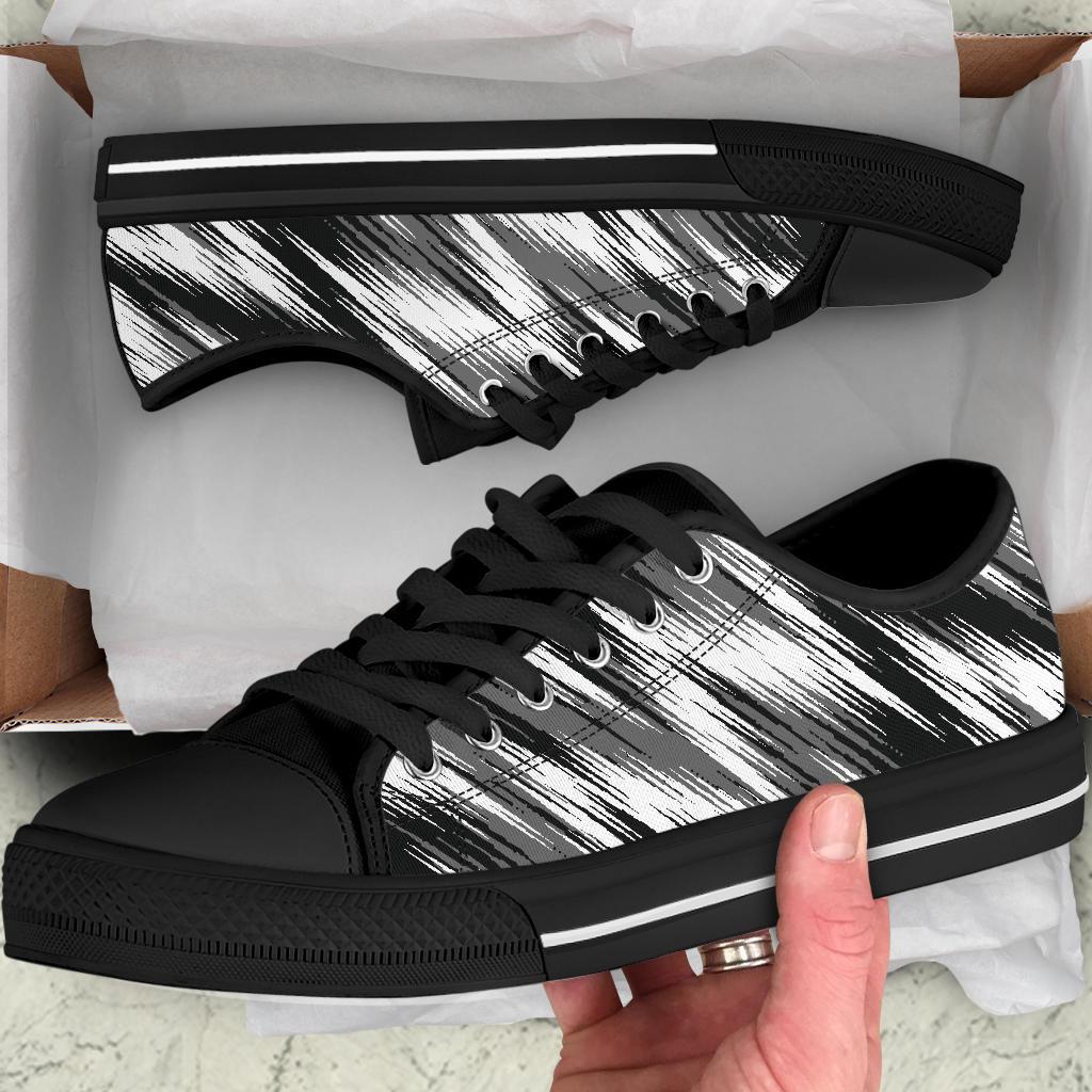 Custom Sneakers-Black and White Series 116 | ACES INFINITY