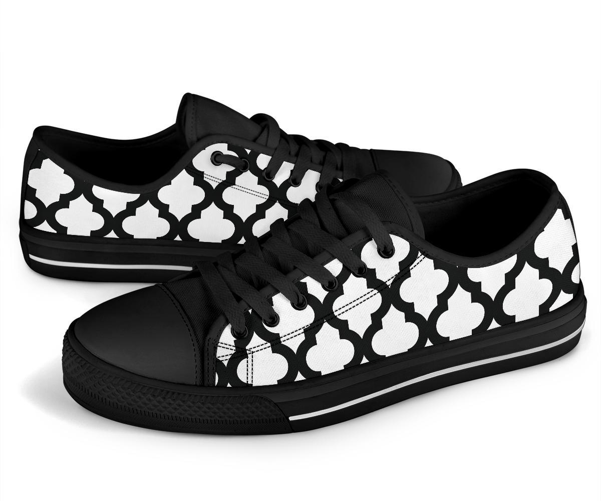 Custom Sneakers-Black and White Series 125 | ACES INFINITY