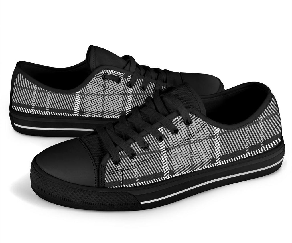 Custom Sneakers-Black and White Series 129 | ACES INFINITY