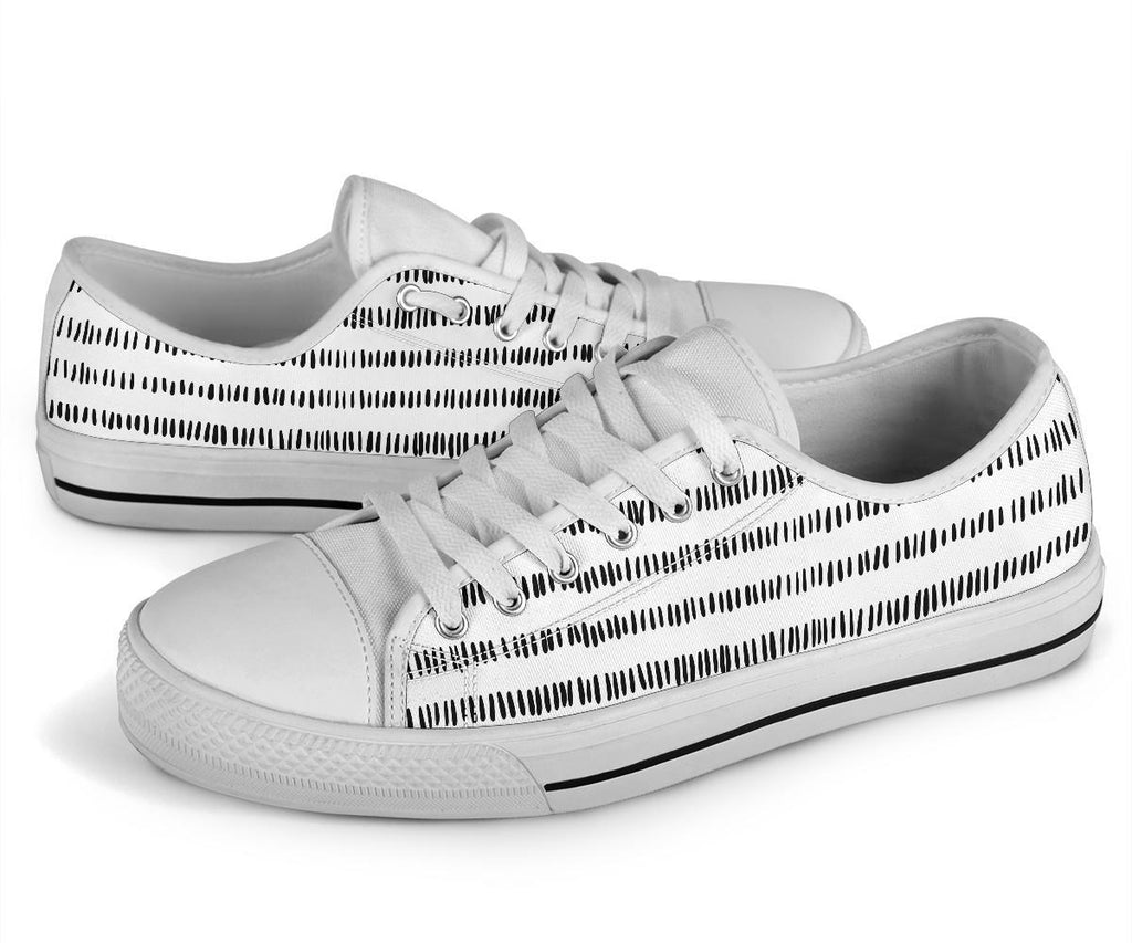 Custom Sneakers-Doodle Series 105 White | ACES INFINITY