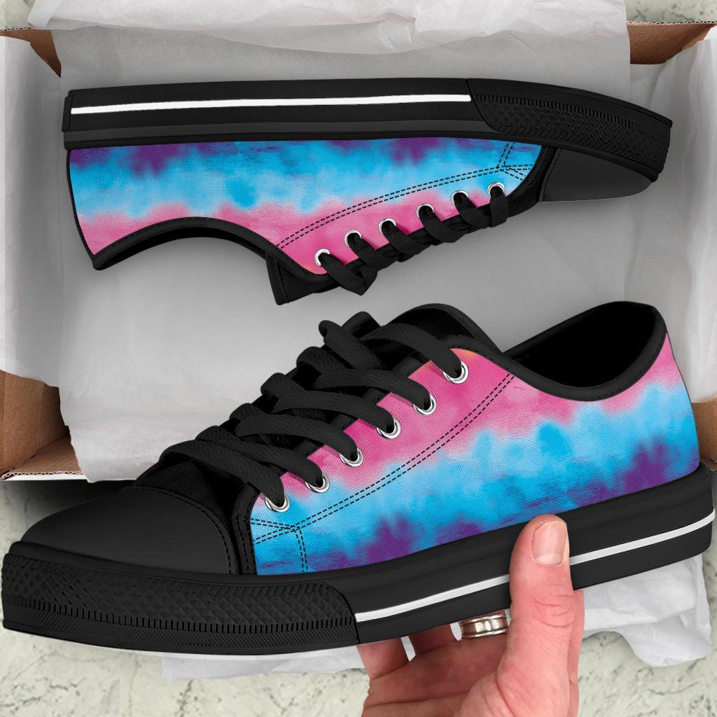Custom Sneakers-Tie Dye Print 123 | ACES INFINITY