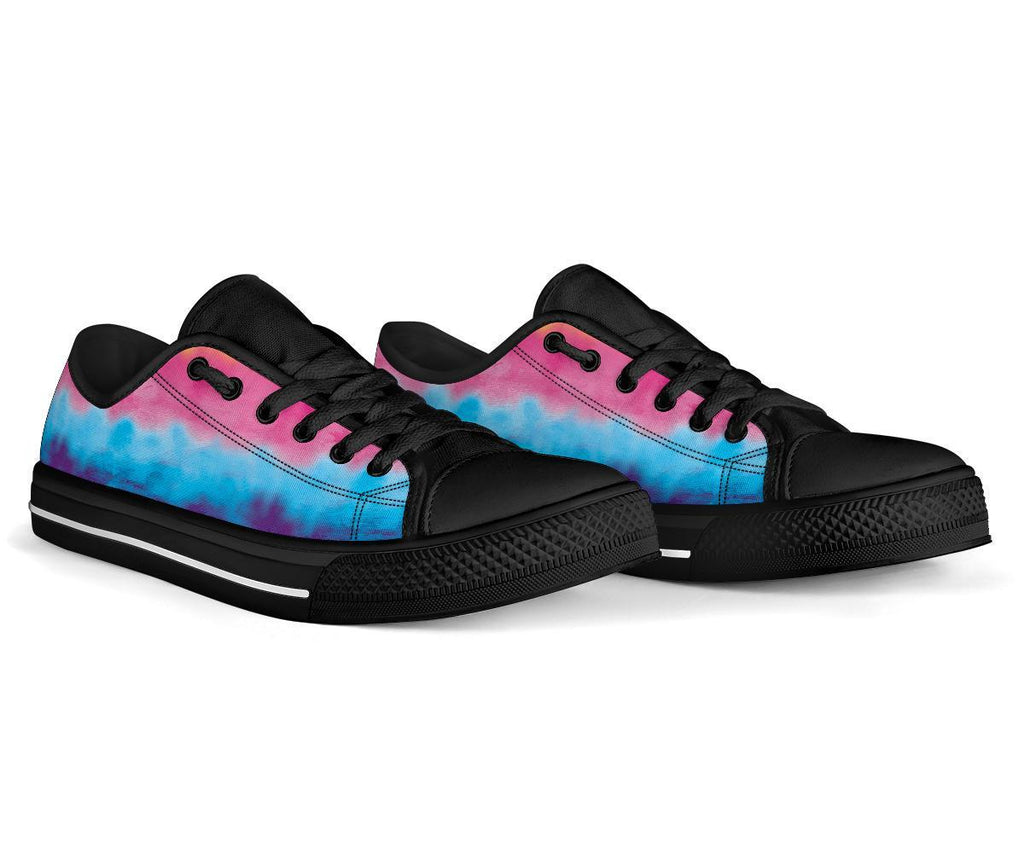 Custom Sneakers-Tie Dye Print 123 | ACES INFINITY