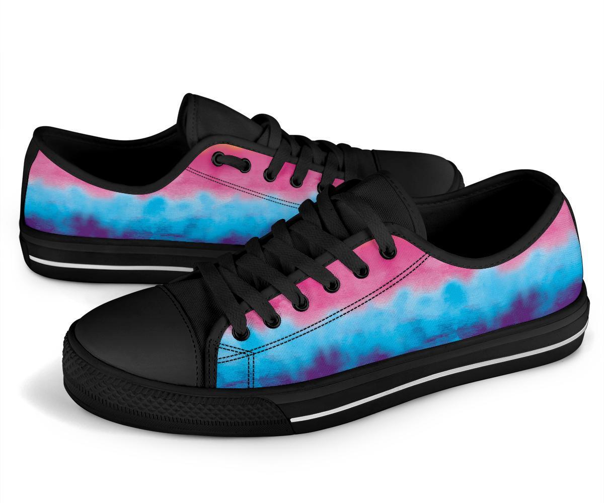Custom Sneakers-Tie Dye Print 123 | ACES INFINITY