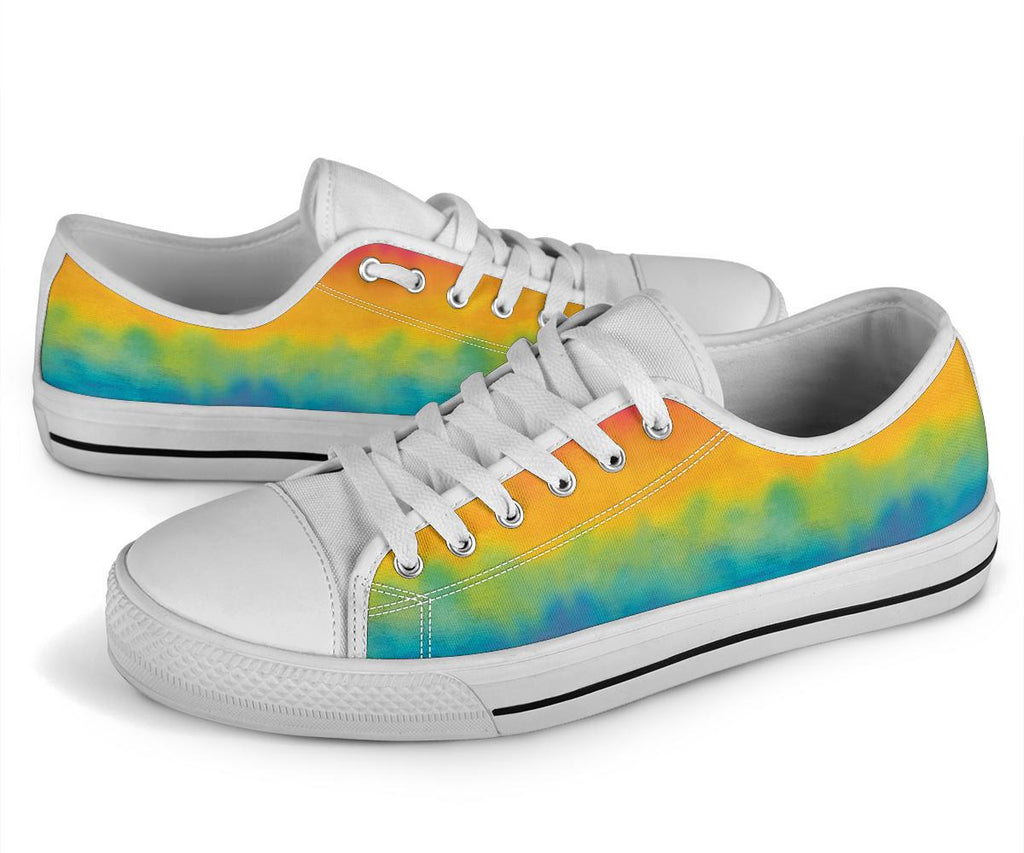 Custom Sneakers-Tie Dye Print 126 | ACES INFINITY