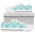 Custom Sneakers-Turquoise Plaid 113 | ACES INFINITY