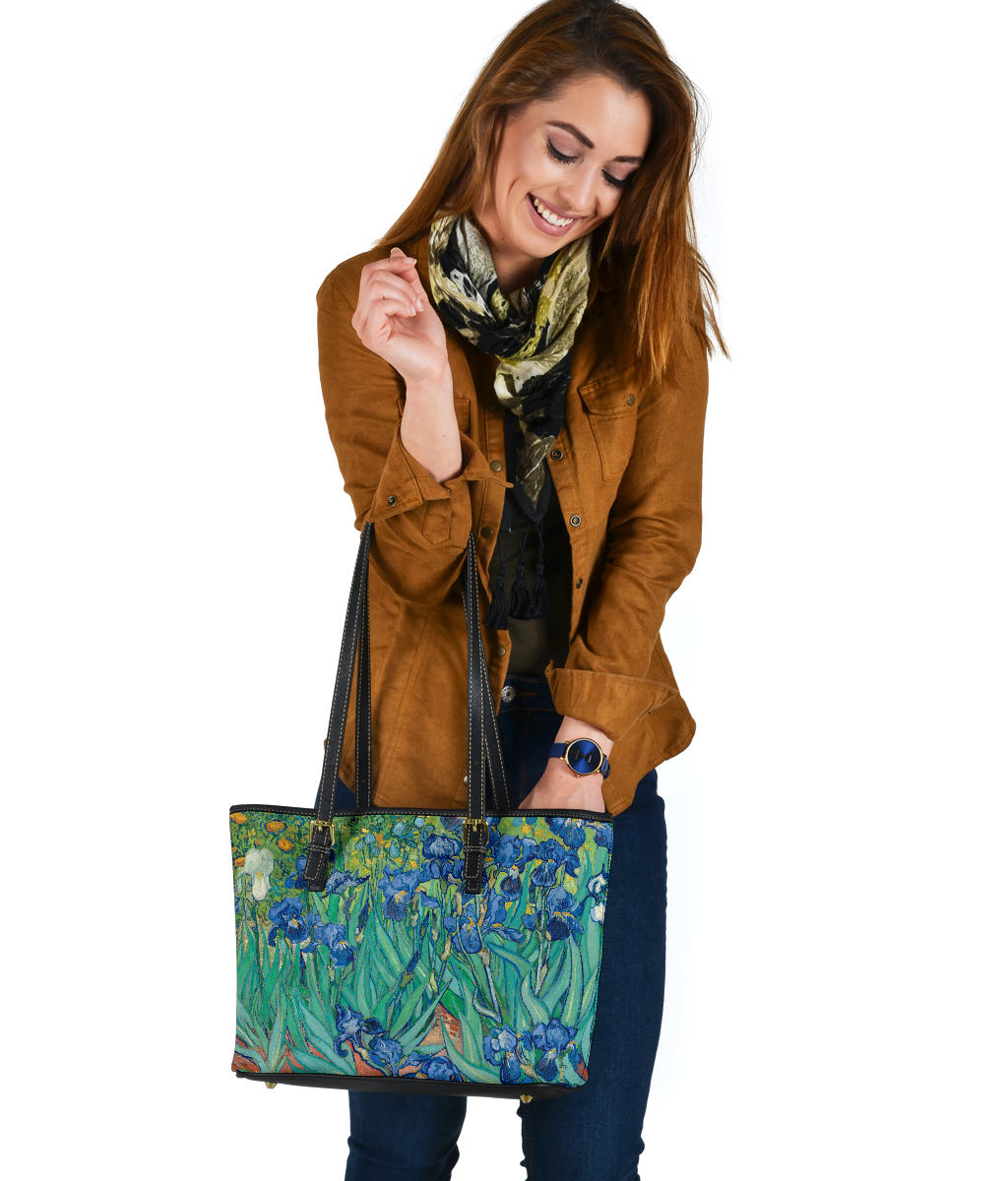 Custom Tote Bag (Vegan Leather) - Vintage Art | Vincent van