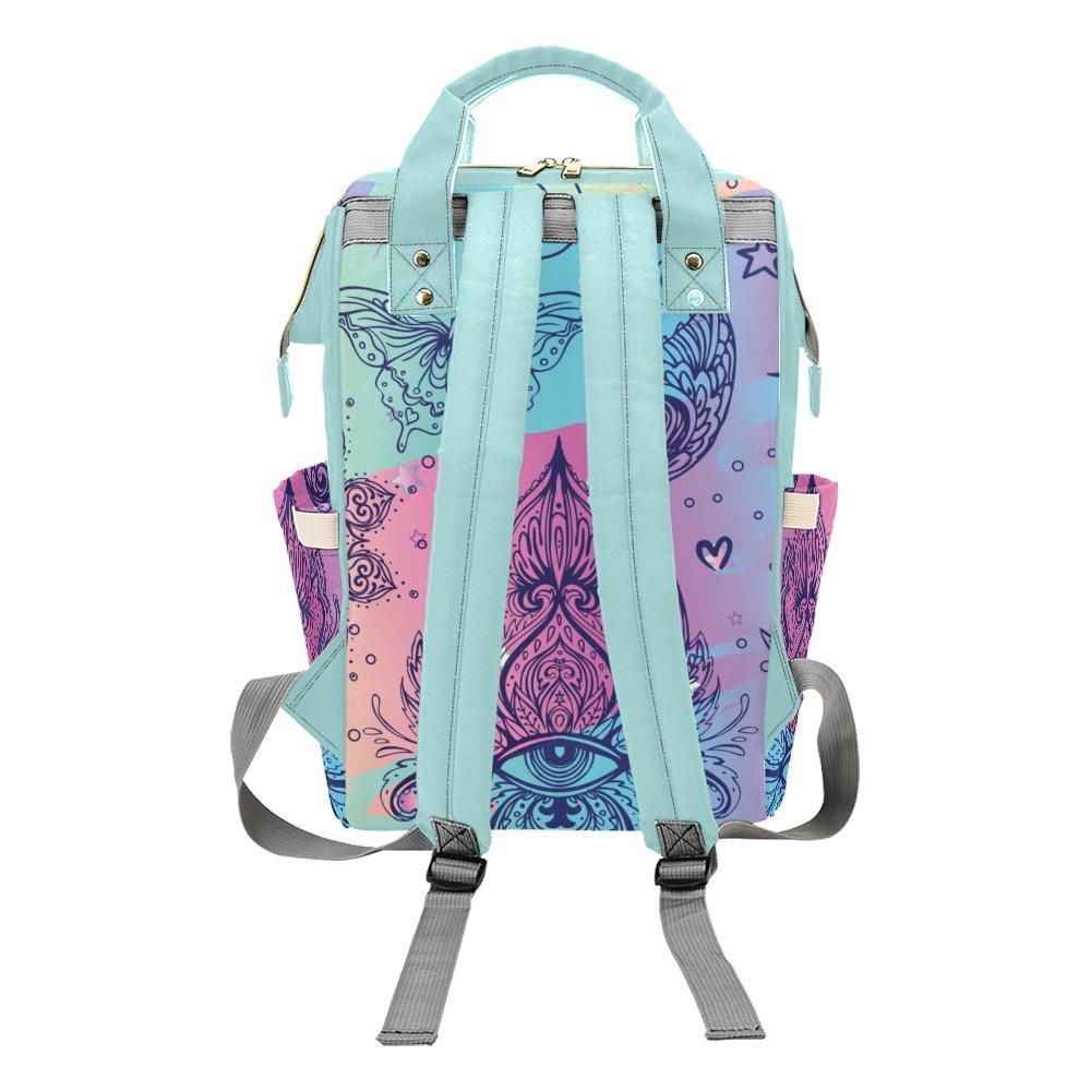 Diaper Bag – Bohemian Colorful Doodle | Babygirl Custom 
