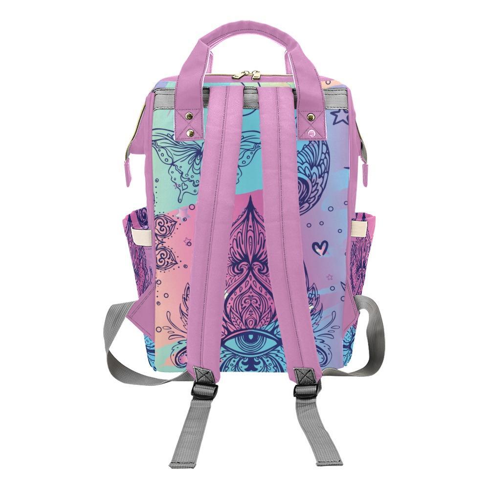 Diaper Bag – Bohemian Colorful Doodle | Babygirl Custom 