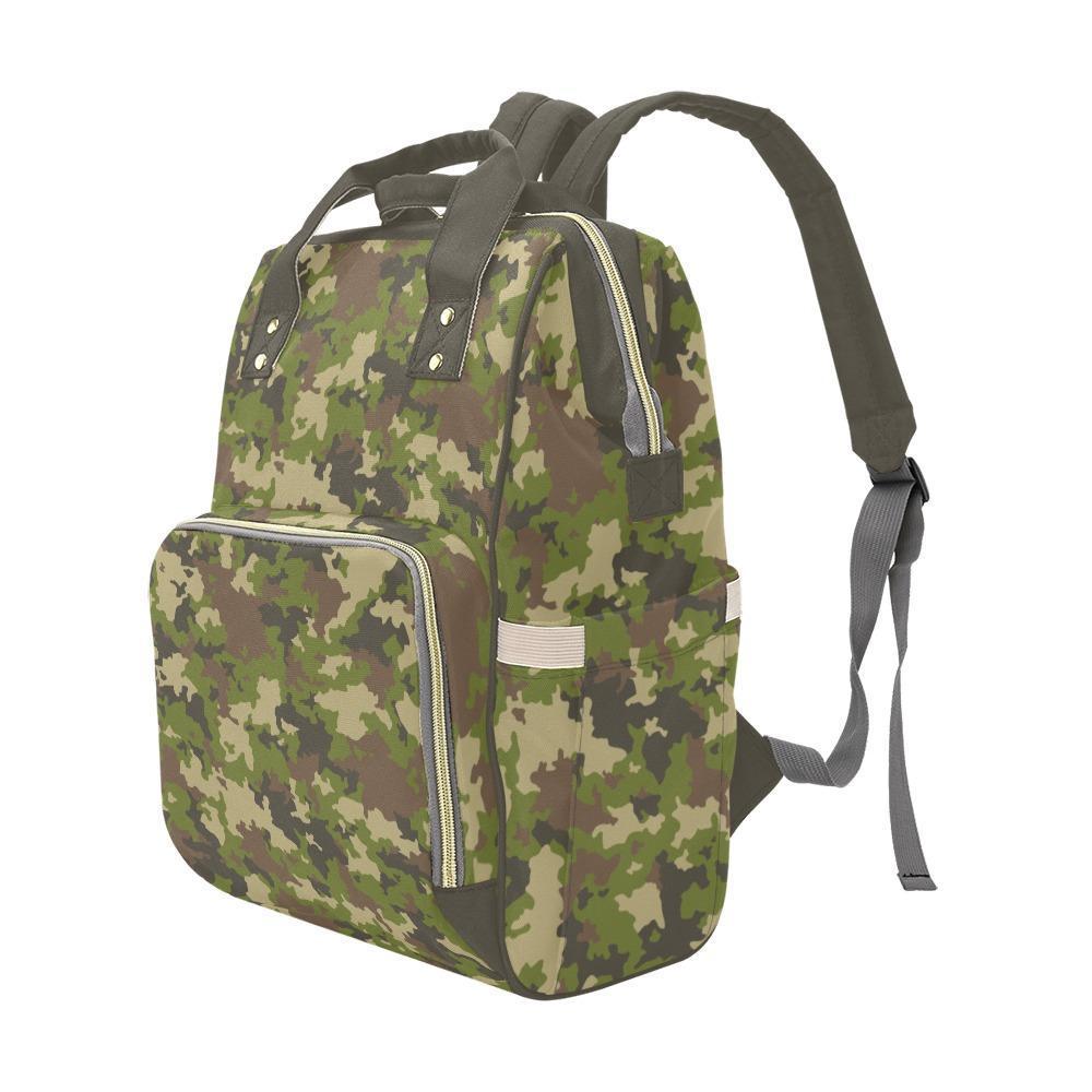 Diaper Bag - Camouflage | Multi Compartment Backpack 
