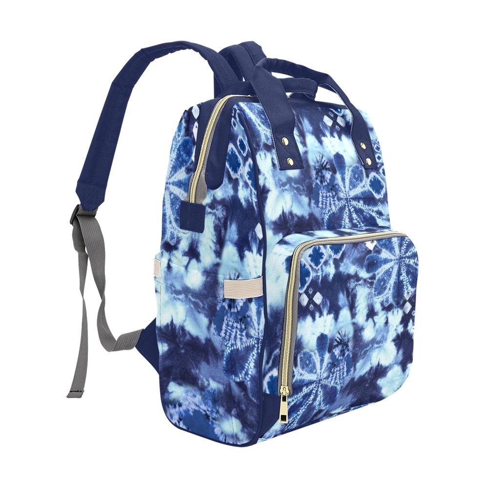 Diaper Bag - Tie Dye Design #103 | Multi Compartment