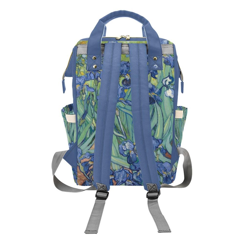 Diaper Bag - Vintage Art | Vincent van Gogh: Irises | Multi 