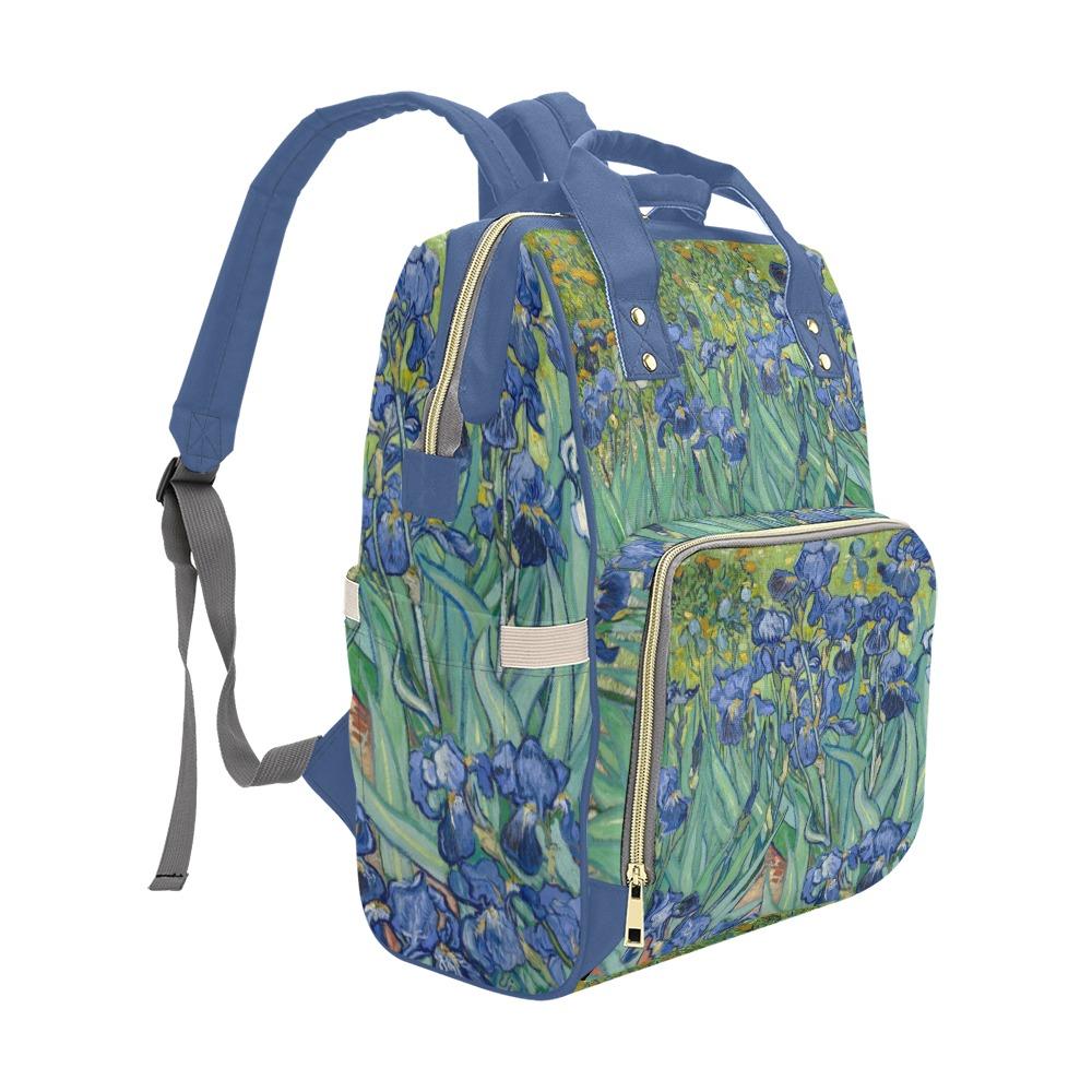 Diaper Bag - Vintage Art | Vincent van Gogh: Irises | Multi 