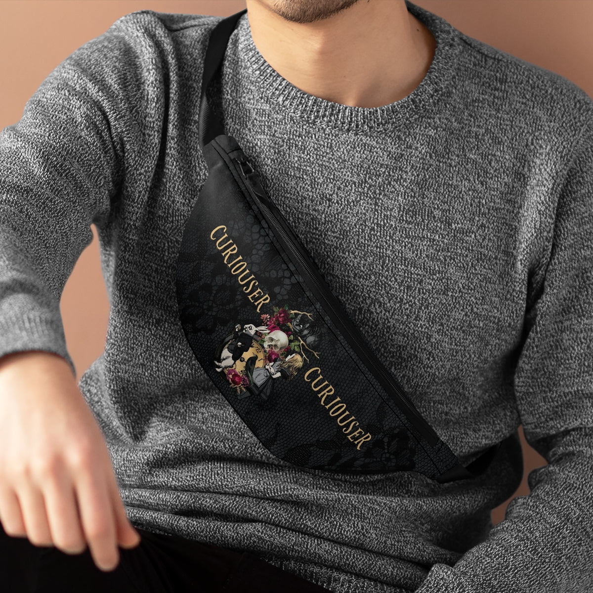 Fanny Pack - Alice in Wonderland Gifts #101 Goth Series |