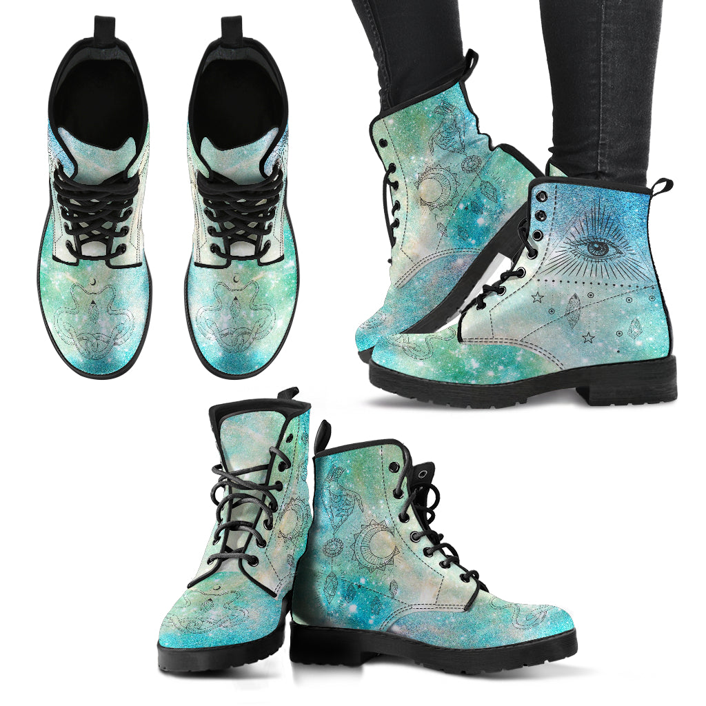 Fashion Combat Boots - Esoteric Art #101 | Unisex Custom