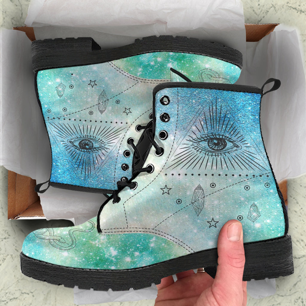 Fashion Combat Boots - Esoteric Art #101 | Unisex Custom