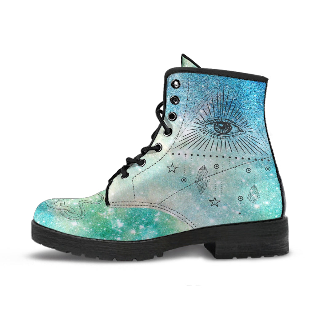 Fashion Combat Boots - Esoteric Art #101 | Unisex Custom