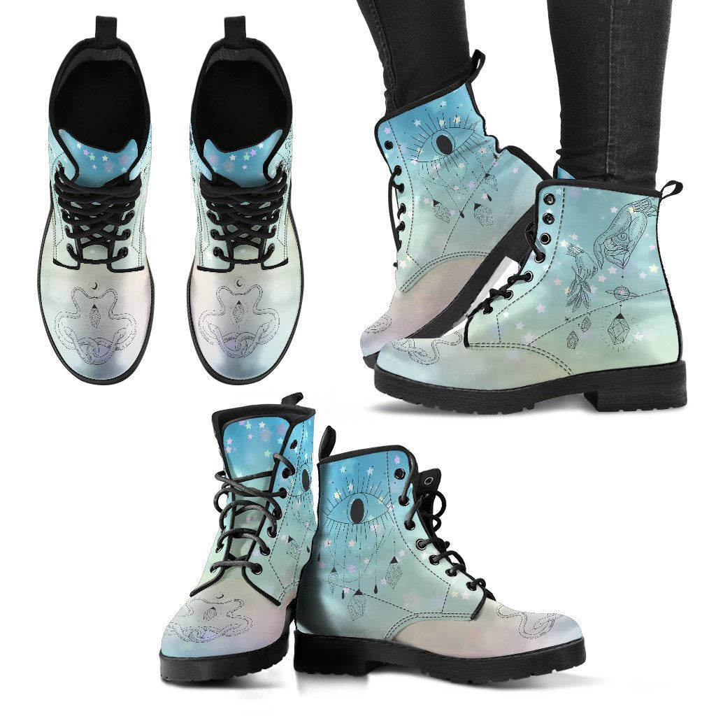 Fashion Combat Boots - Esoteric Art #102 | Unisex Custom 