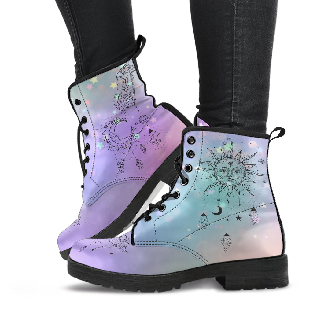 Fashion Combat Boots - Esoteric Art #103 | Unisex Custom