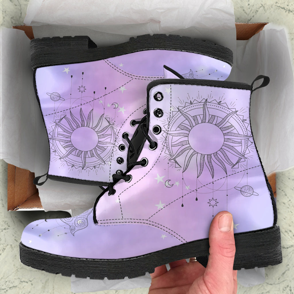 Fashion Combat Boots - Esoteric Art #104 | Unisex Custom