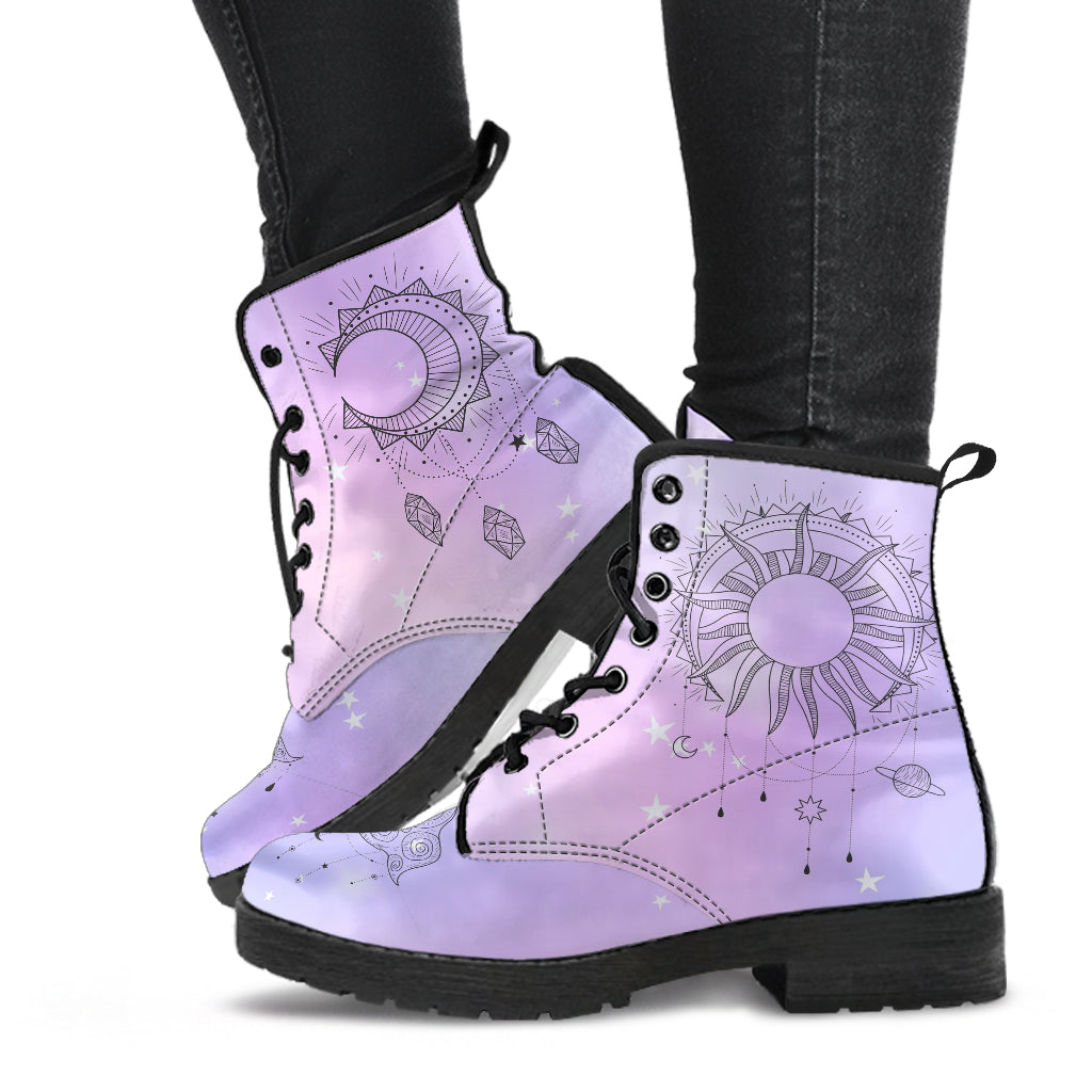 Fashion Combat Boots - Esoteric Art #104 | Unisex Custom