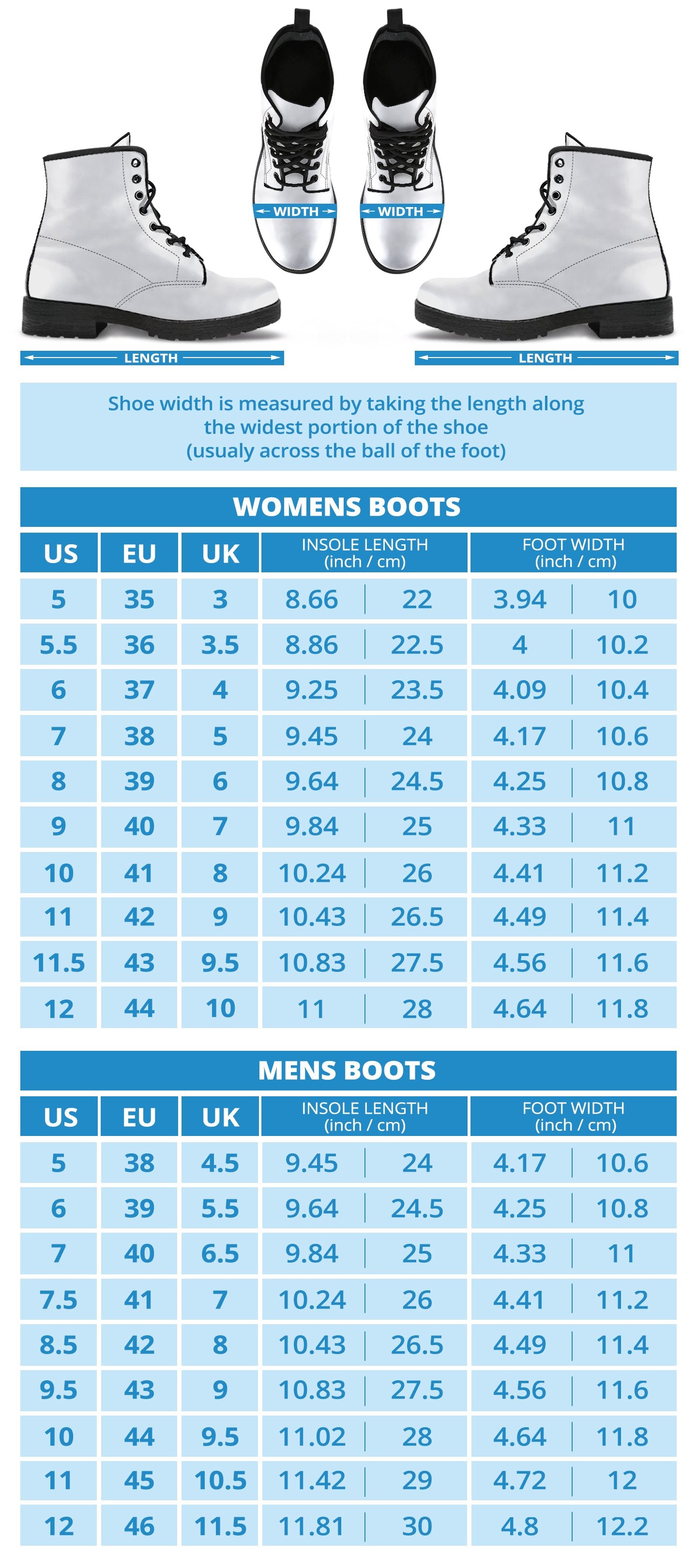Fashion Combat Boots - Sun and Moon Boots #16 Galaxy | 