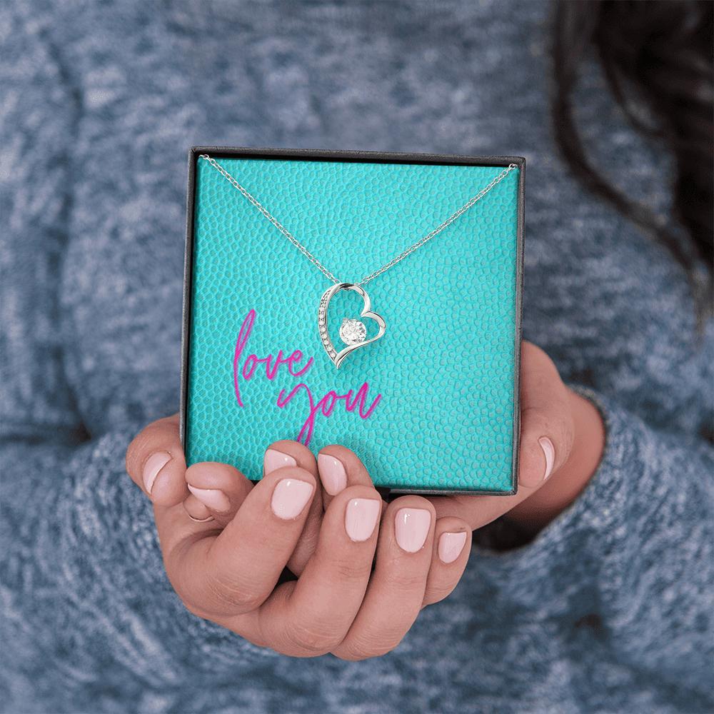 Forever Love Necklace with Message Card - Love You | ACES 