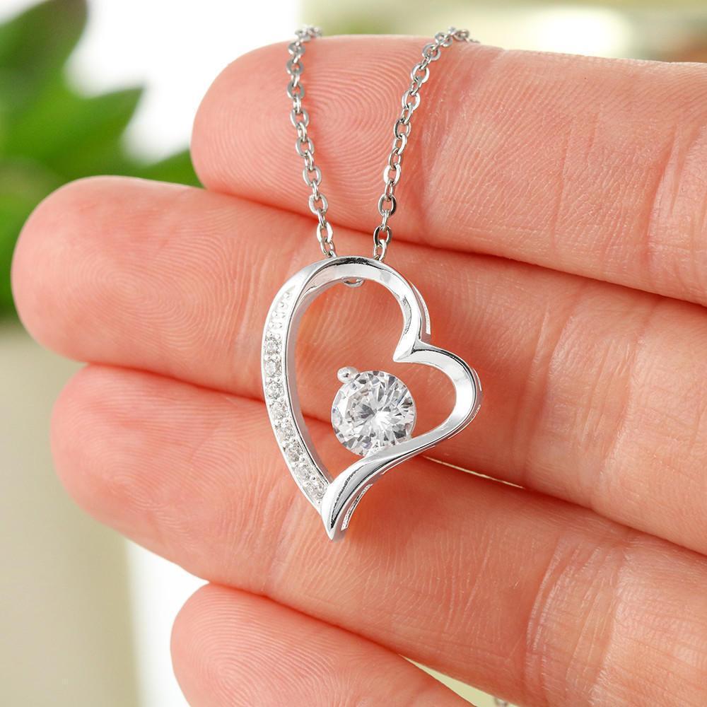 Forever Love Necklace with Message Card (Merry Christmas) | 