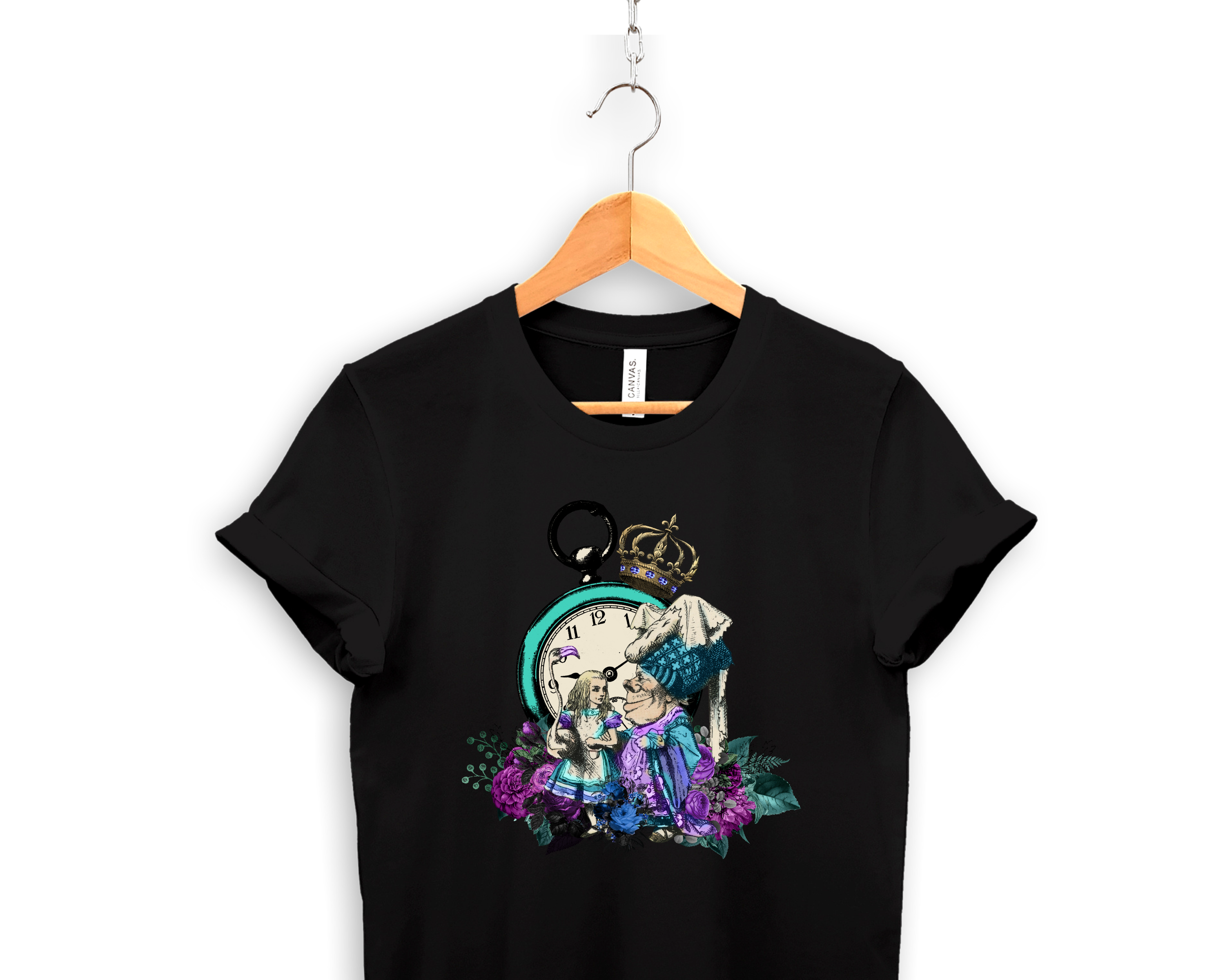 Graphic Tee - Alice in Wonderland Gifts #21 Purple Series | 