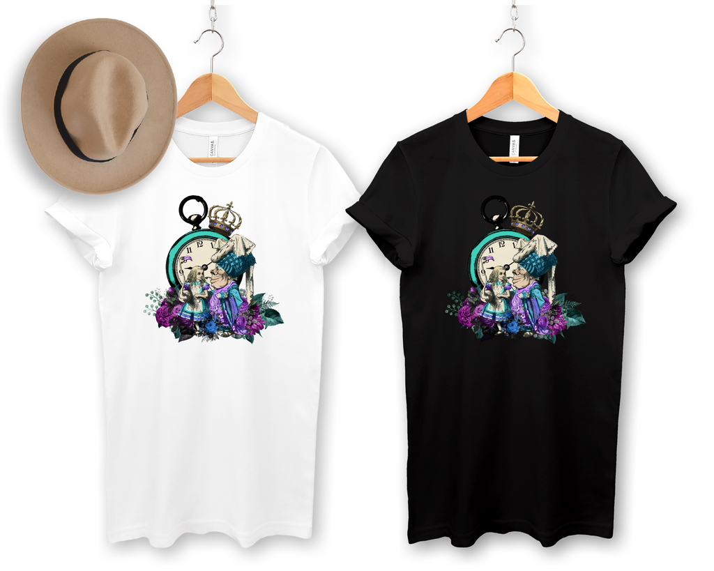 Graphic Tee - Alice in Wonderland Gifts #21 Purple Series | 