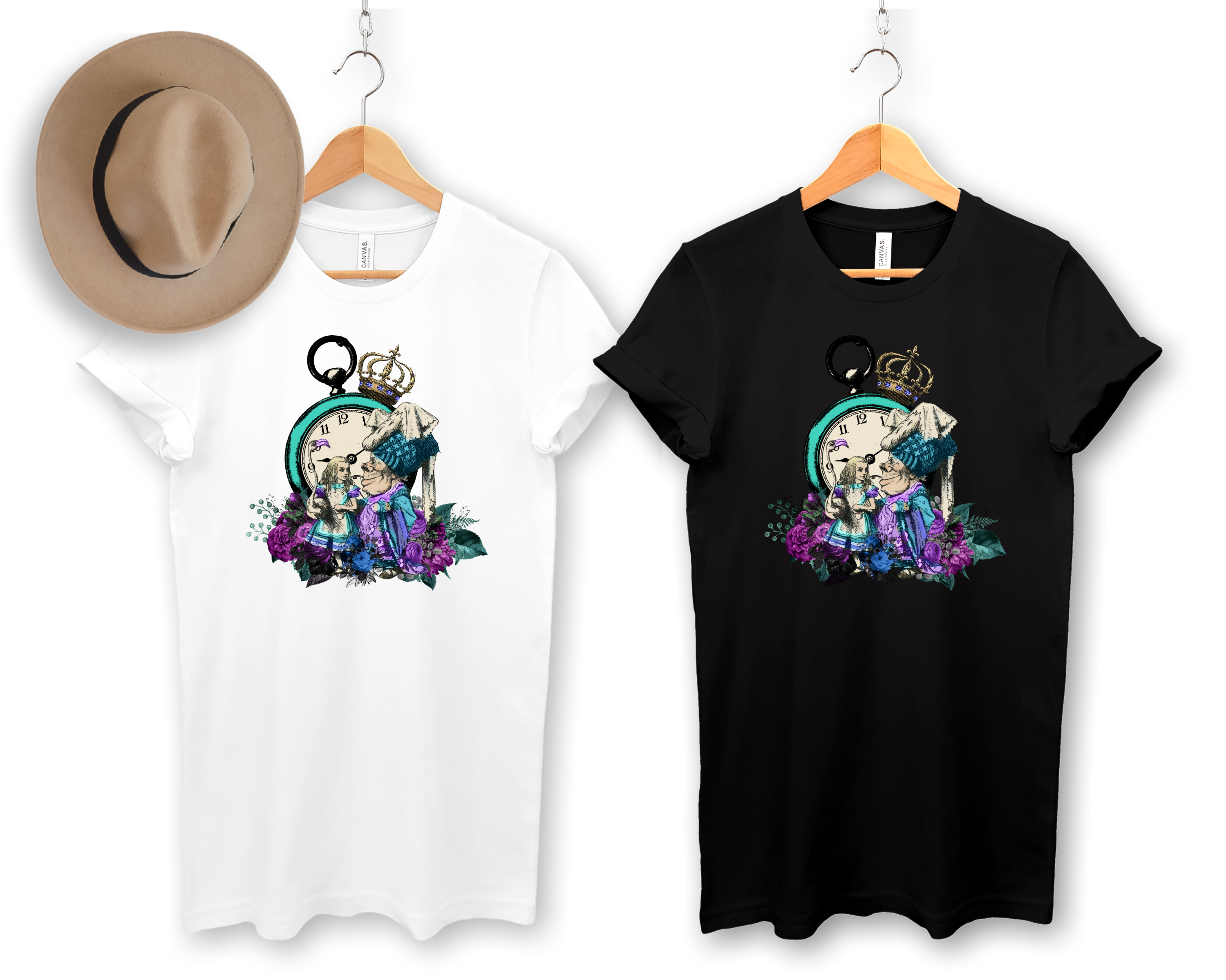Graphic Tee - Alice in Wonderland Gifts #21 Purple Series | 