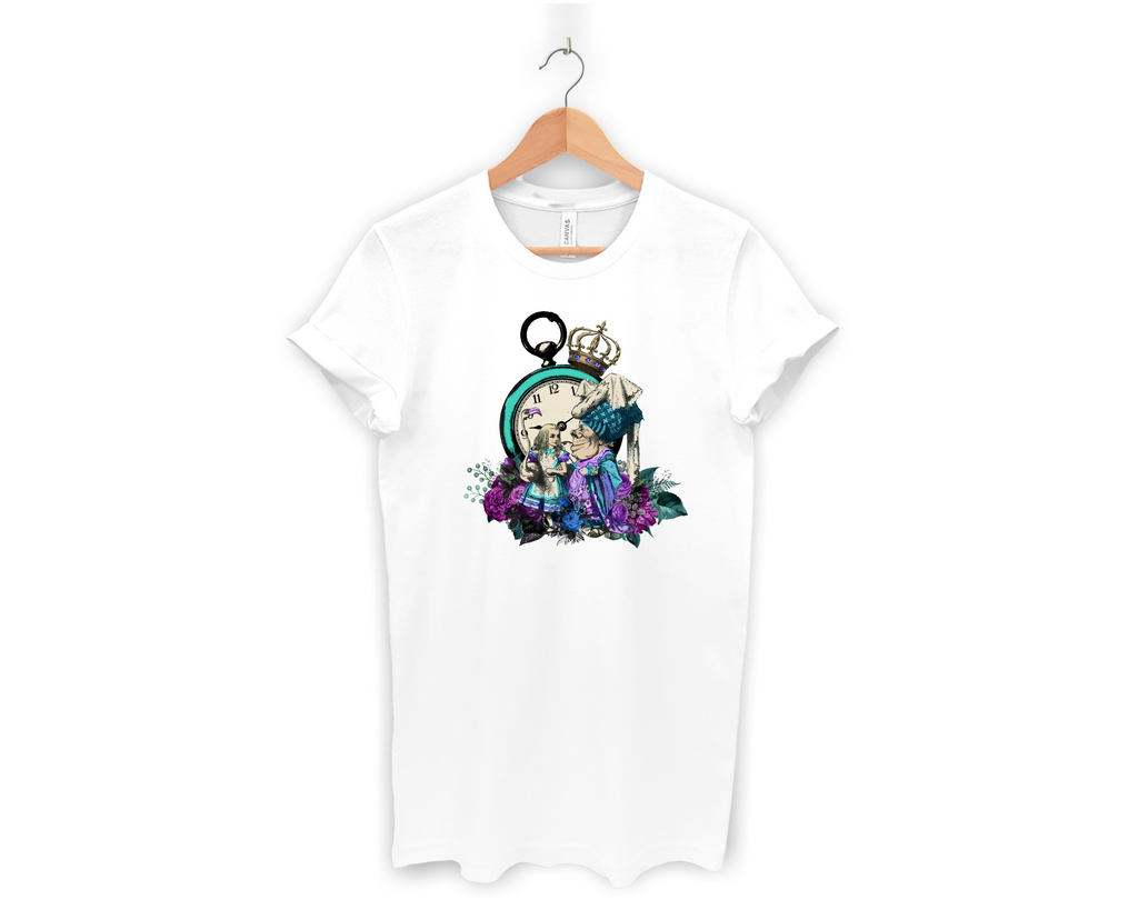 Graphic Tee - Alice in Wonderland Gifts #21 Purple Series | 