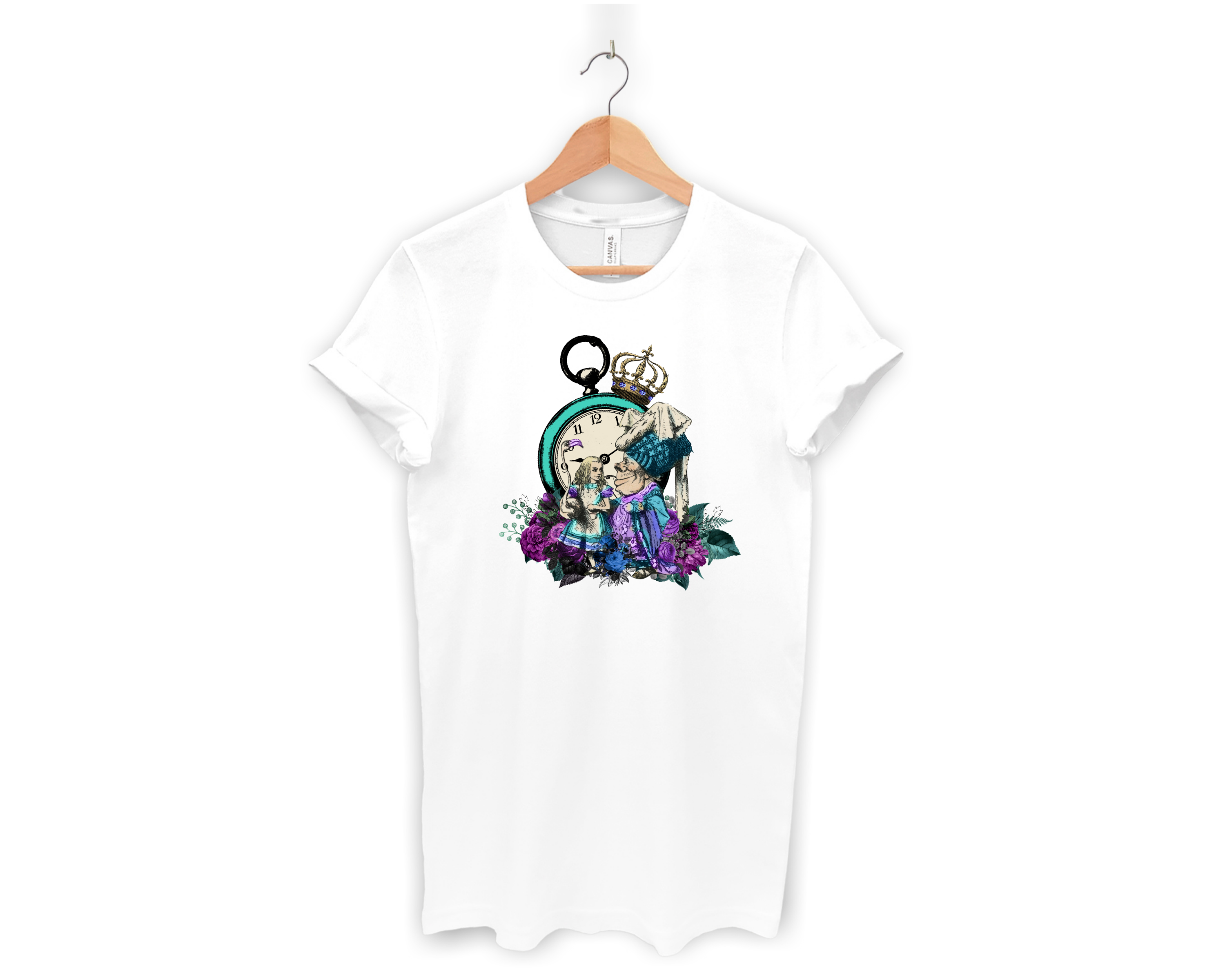 Graphic Tee - Alice in Wonderland Gifts #21 Purple Series | 
