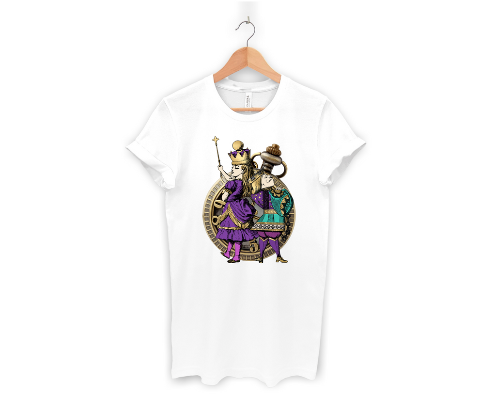Graphic Tee - Alice in Wonderland Gifts #22 Purple Series | 