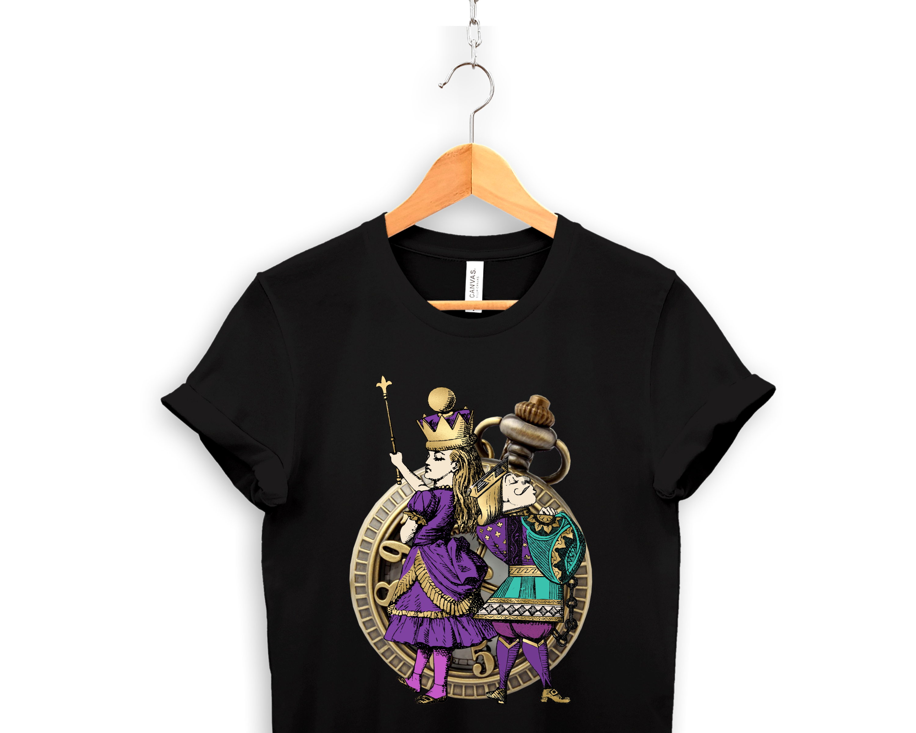 Graphic Tee - Alice in Wonderland Gifts #22 Purple Series | 